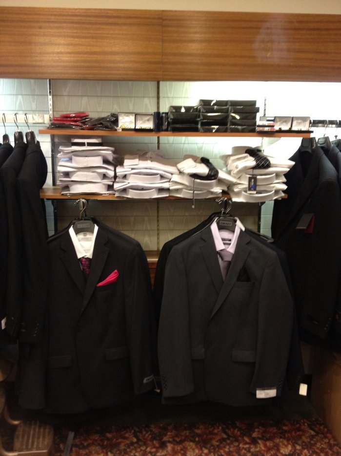 Men's suits and formal wear at Dapper Depot Orillia